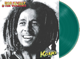 Bob Marley - 1978 Kaya - Transparent green vinyl LP  - 196 kr.